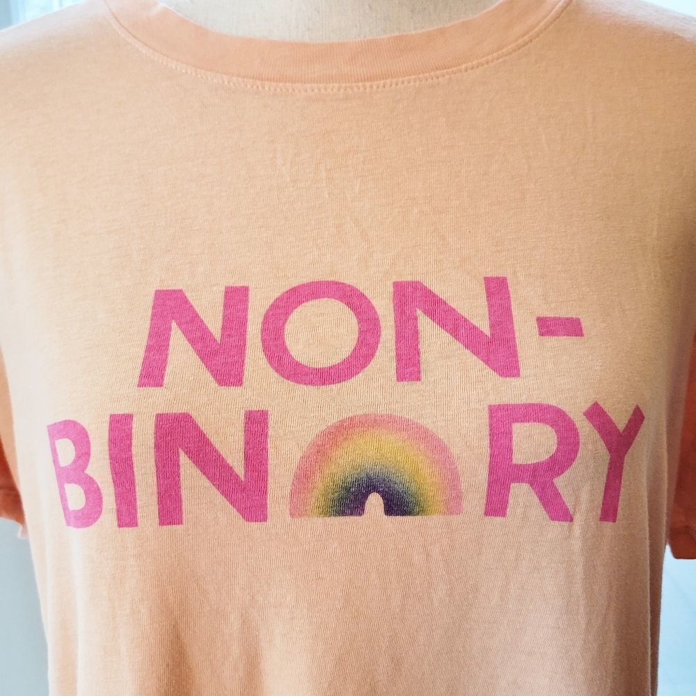 Non Binary Pride T Shirt | S - Picture 2 of 4